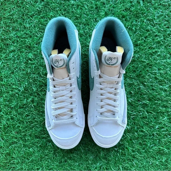 Nike Blazer Mid ‘77 Prm Summit White / Coastal Phantom - Picture 2 of 8